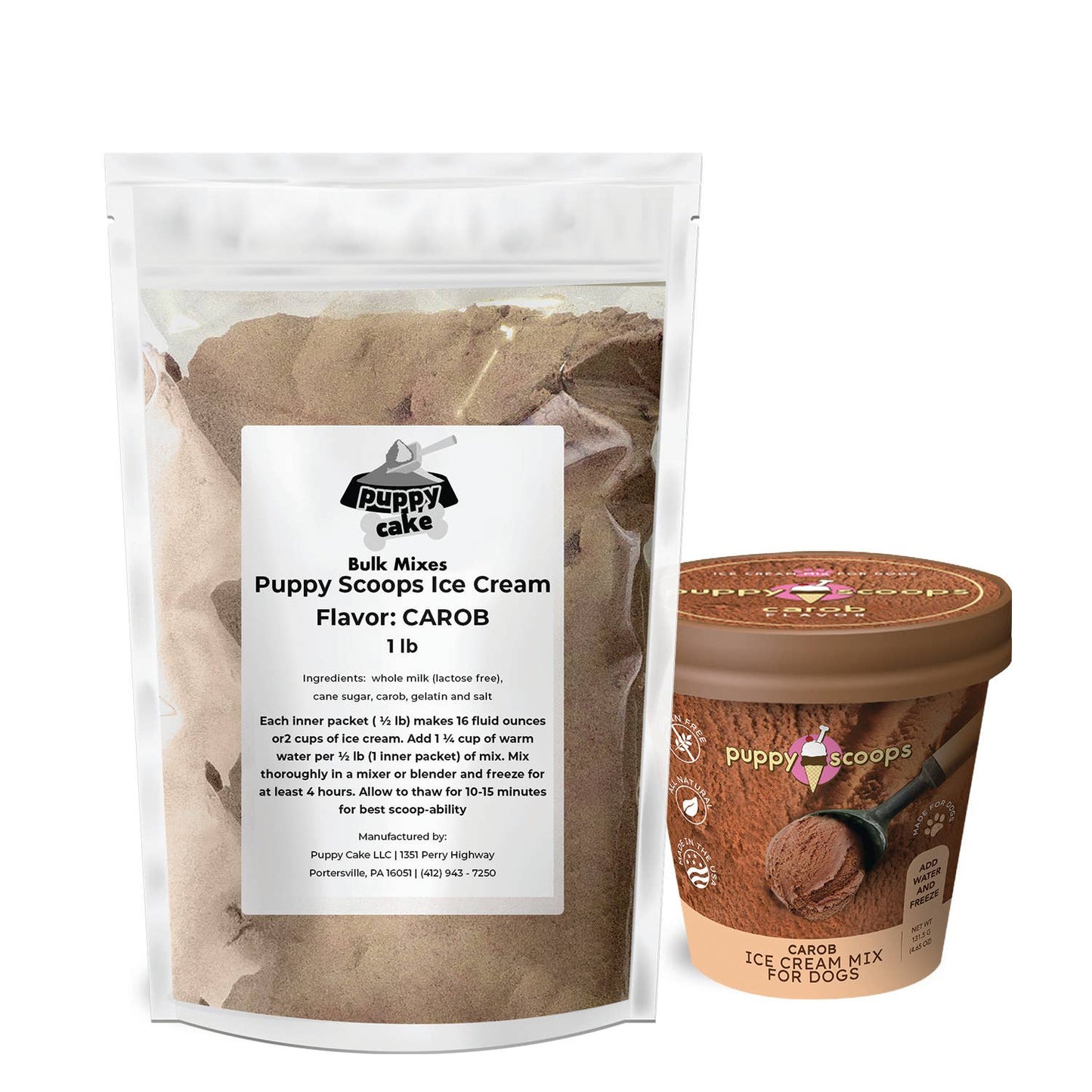 Bulk Puppy Scoops Ice Cream Mix - 1 lb. Bag
