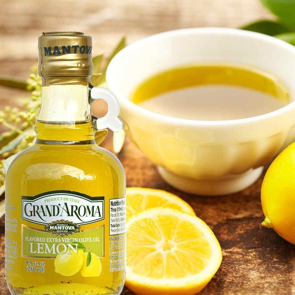 Mantova Grand’Aroma Lemon Extra Virgin Olive Oil, 8.5 oz.