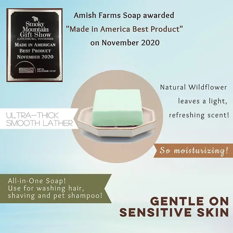 Amish Farms Soap 5-Bar Bag -
