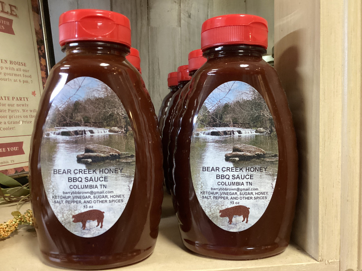 Bear creek honey BBQ sauce 700
