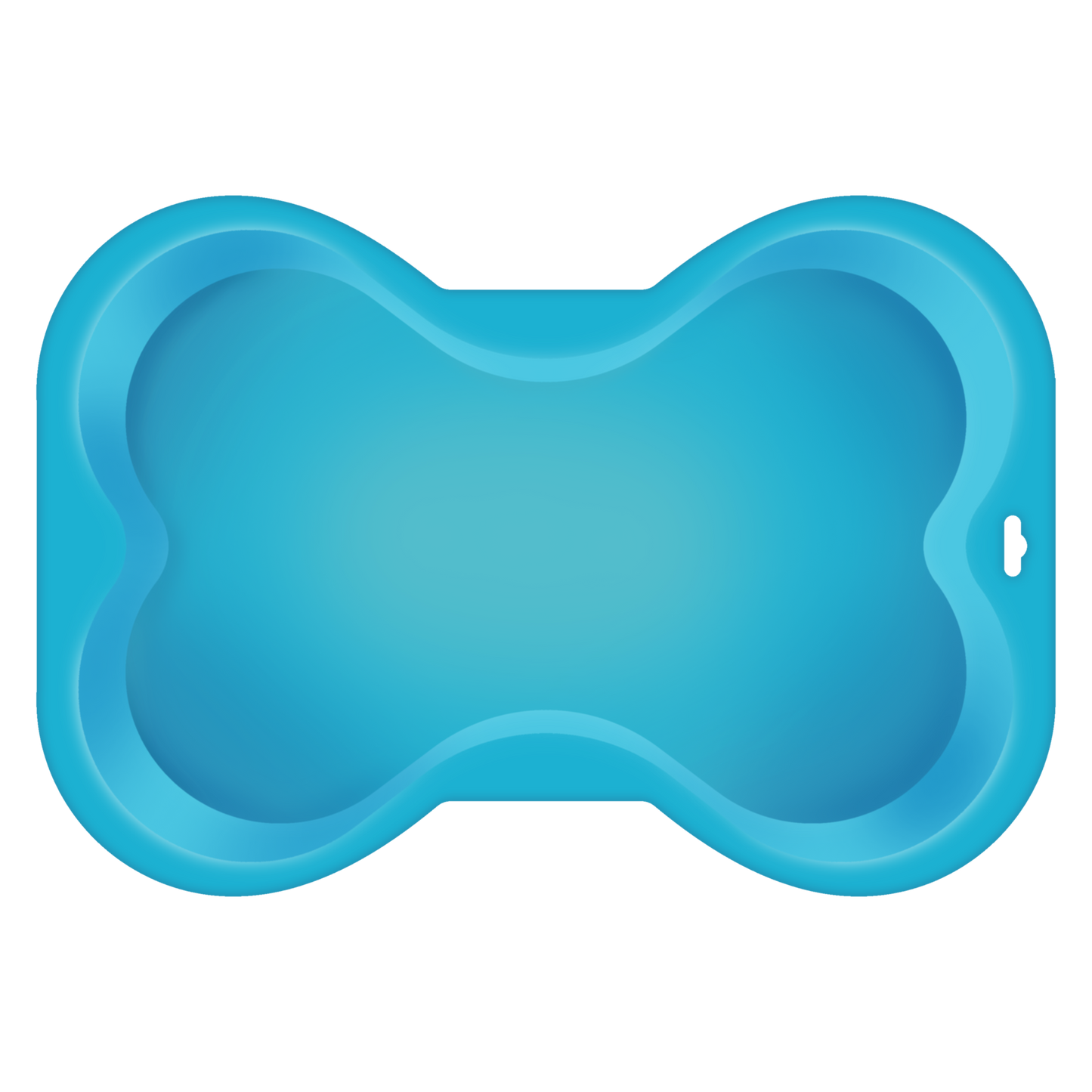 Dog Bone Shaped Silicone Cake Pan