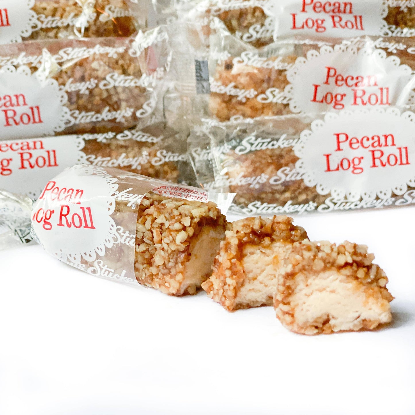 Pecan Log Roll (Cherry Nougat)