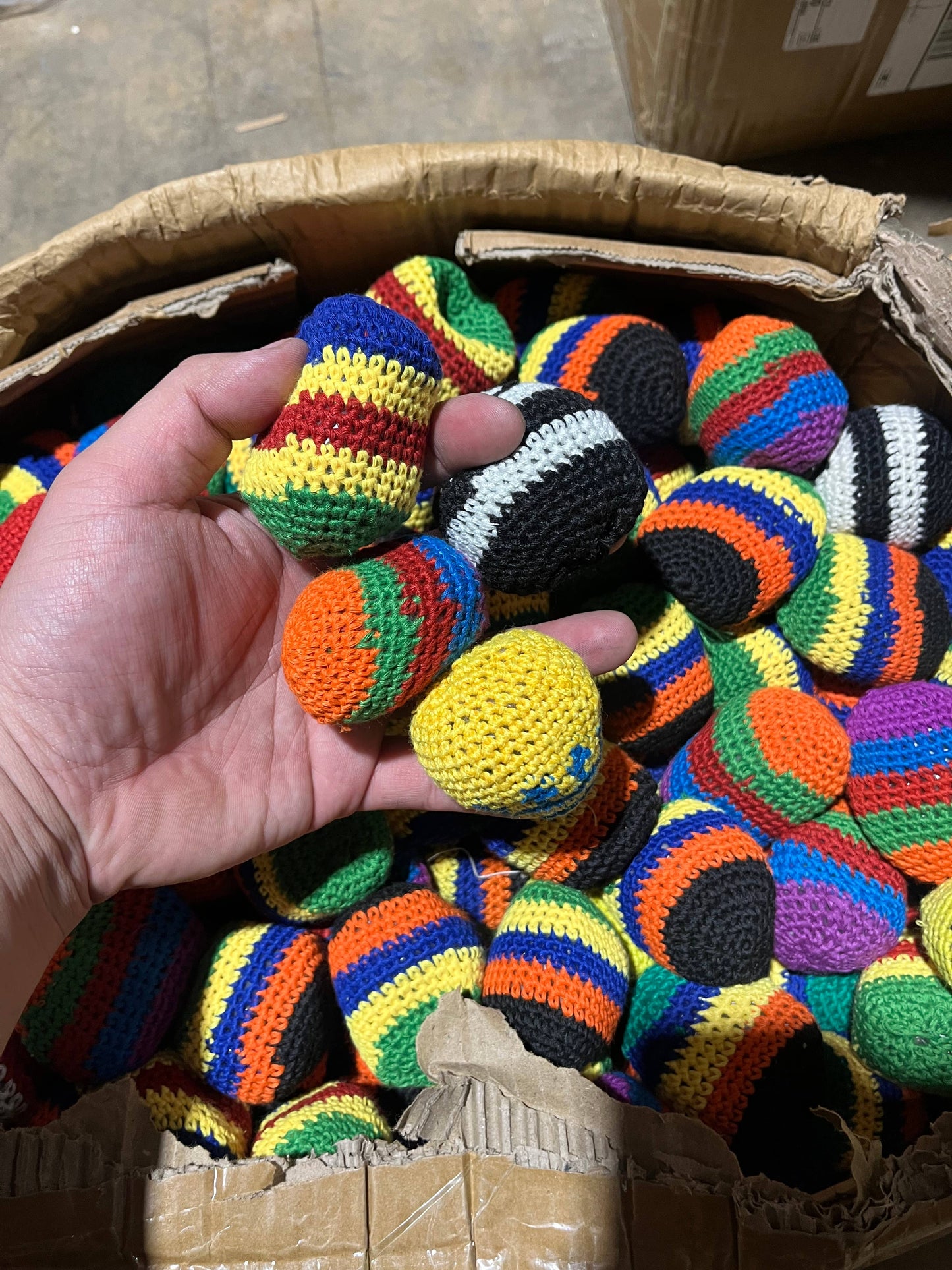 Loose Assorted Hacky Sacks |735