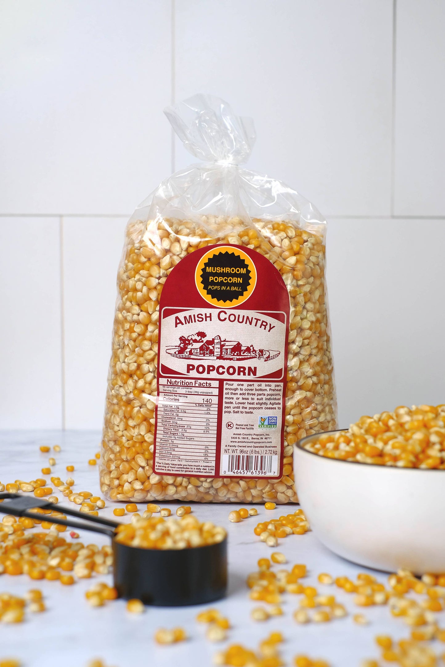 6lb Bag of Mushroom Popcorn