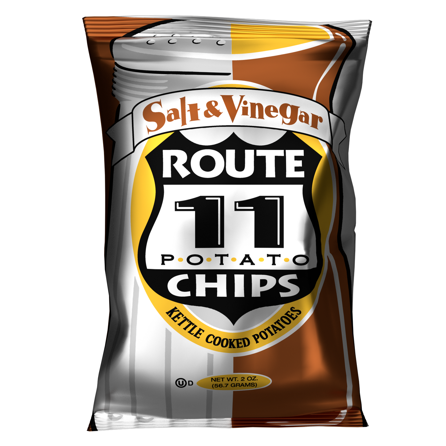 Route 11 Salt N Vinegar Potato Chips (2oz)