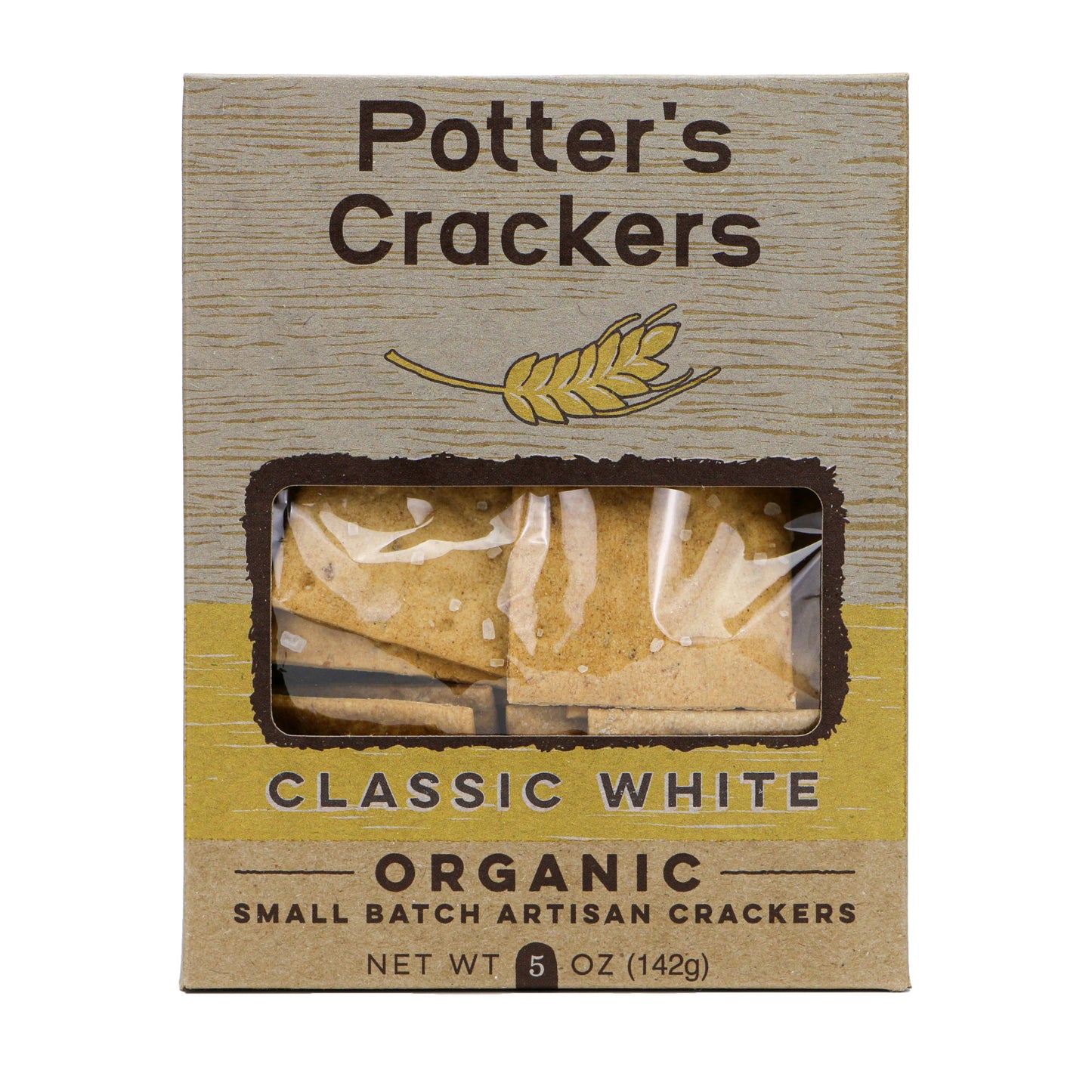Potter's Crackers Organic Classic White Crackers - 5 oz 700