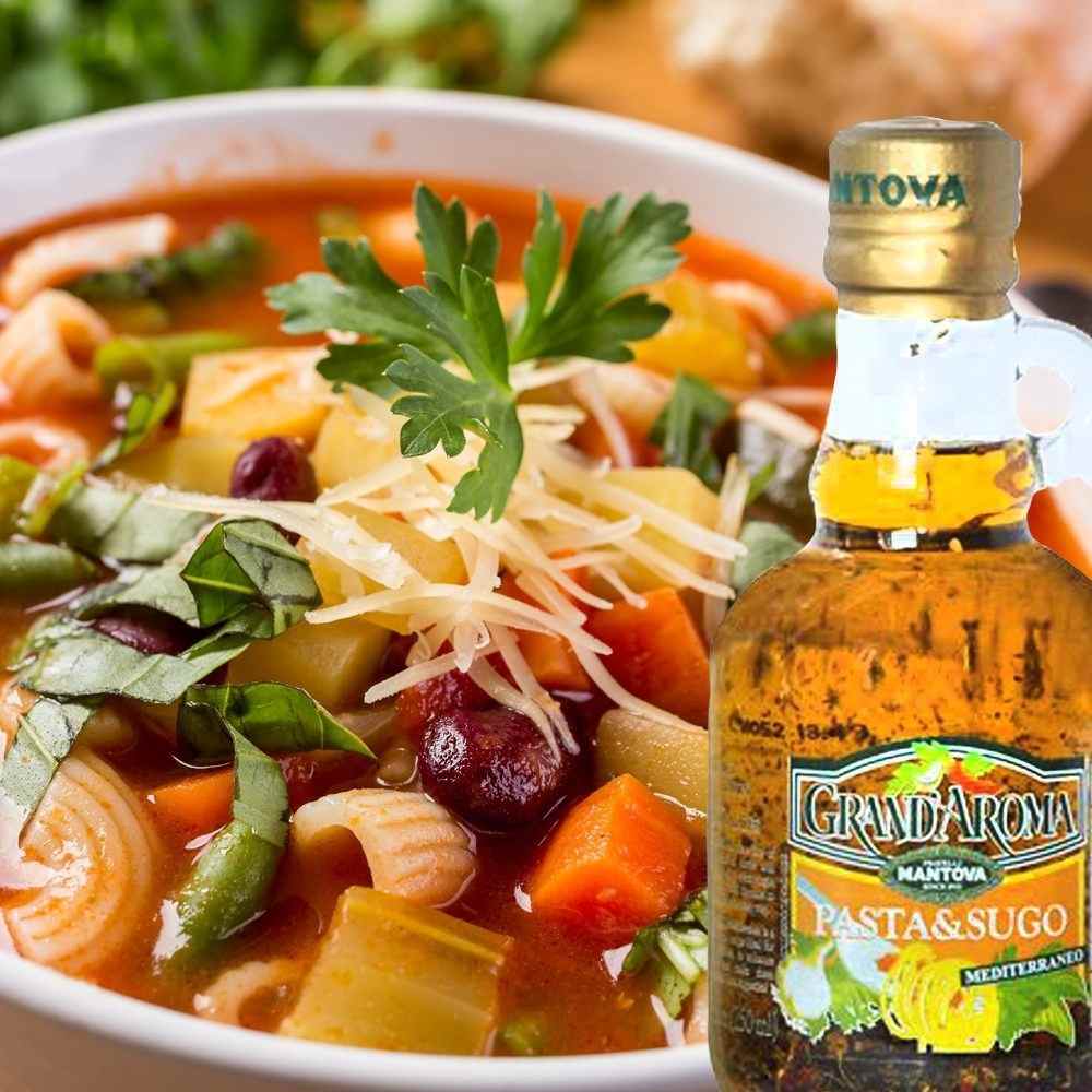 Mantova Grand'Aroma Pasta & Sugo Extra Virgin Olive Oil, 8.5