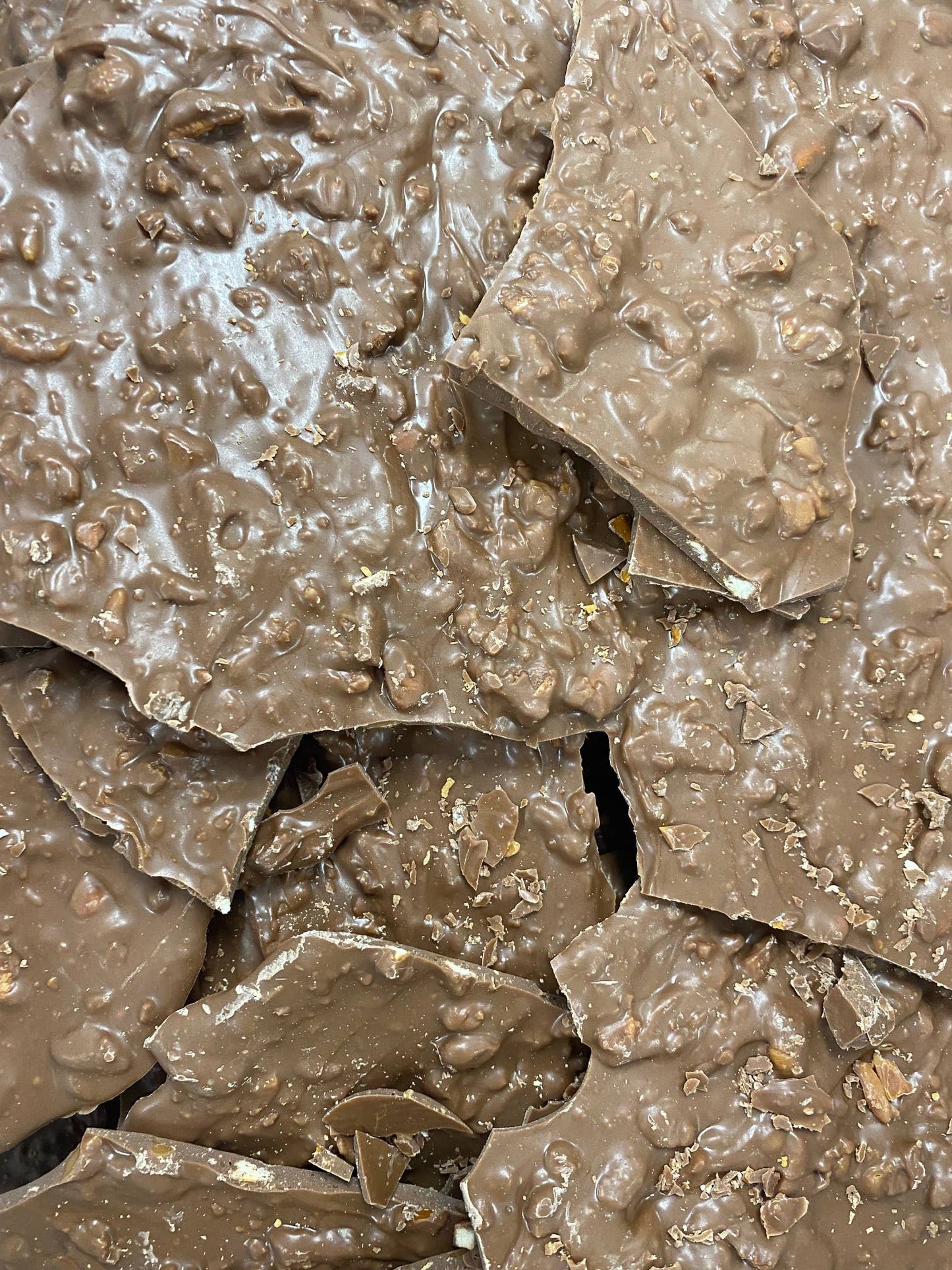 Chewy Caramel Pretzel Brickle