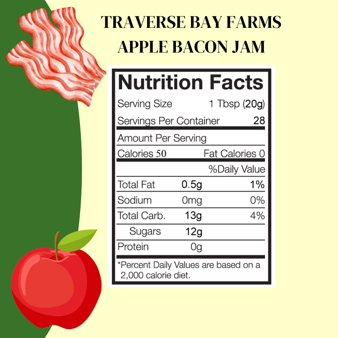 Apple Bacon Jam - 20.5 oz