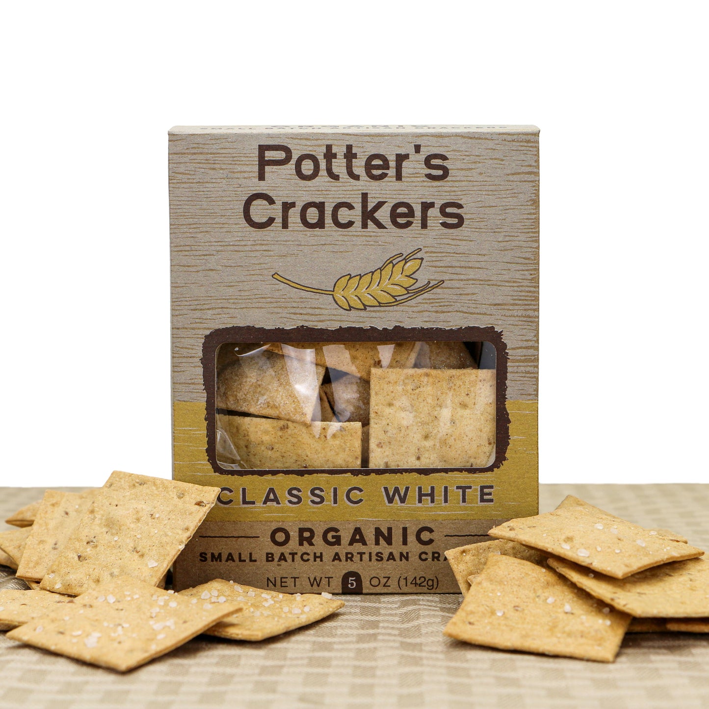 Potter's Crackers Organic Classic White Crackers - 5 oz 700