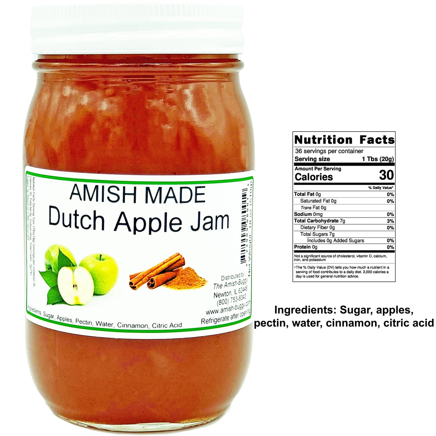 Amish Made 16 oz. Jam & Jelly