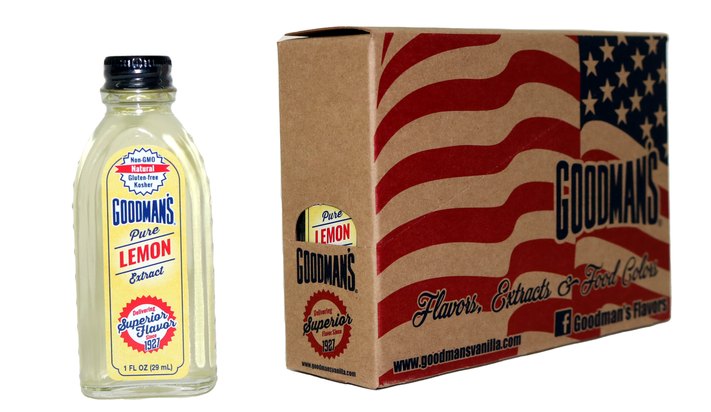 Goodman's Lemon Extract Pure 1oz
