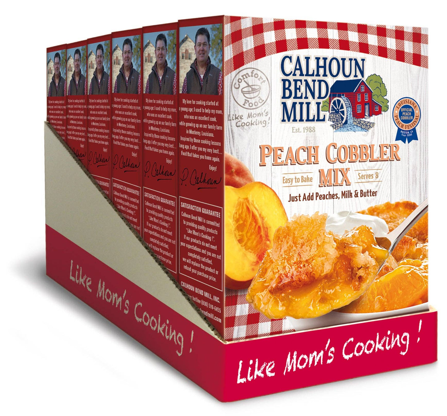 Calhoun Peach Cobbler Mix - 700