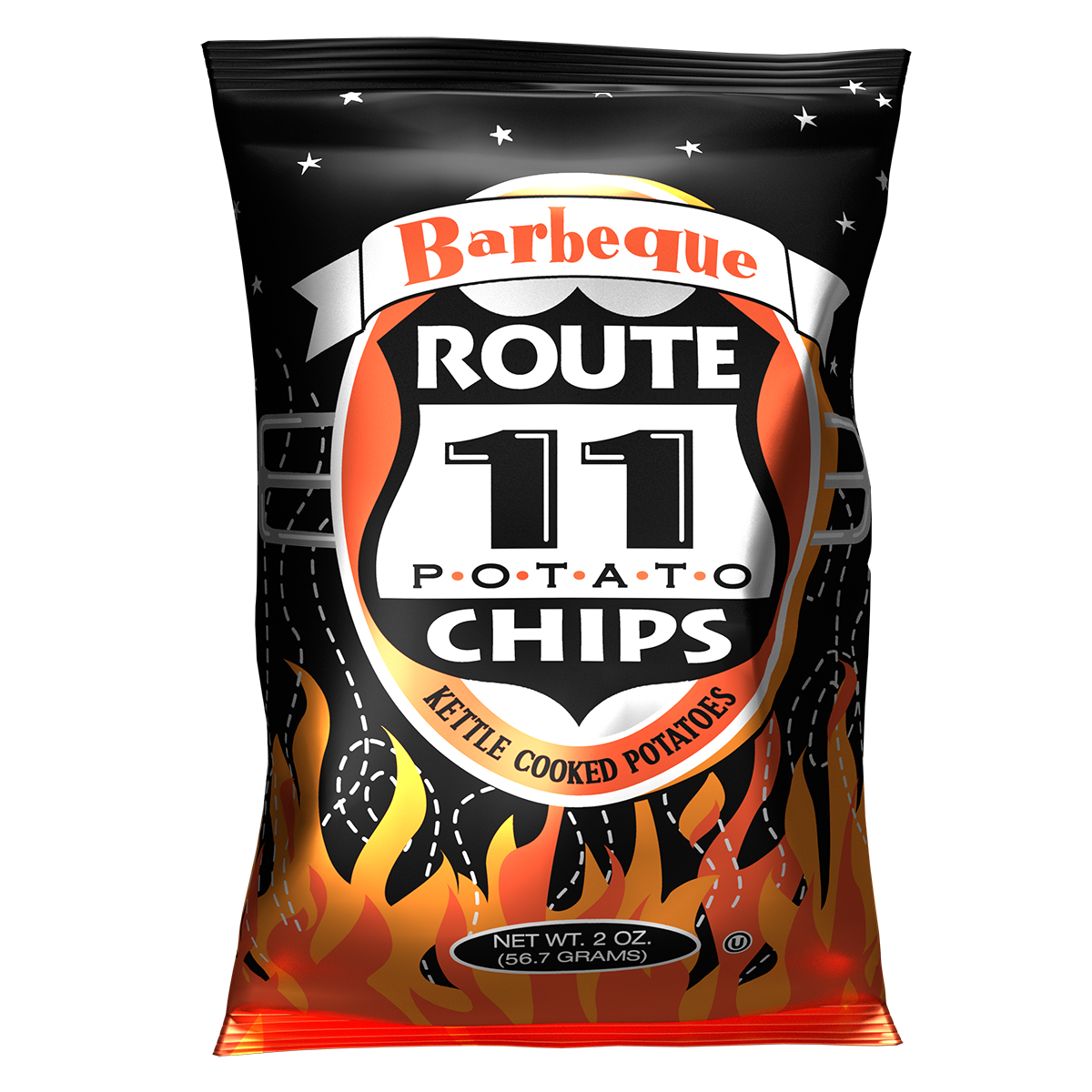 Route 11 Barbeque Potato Chips (2oz)