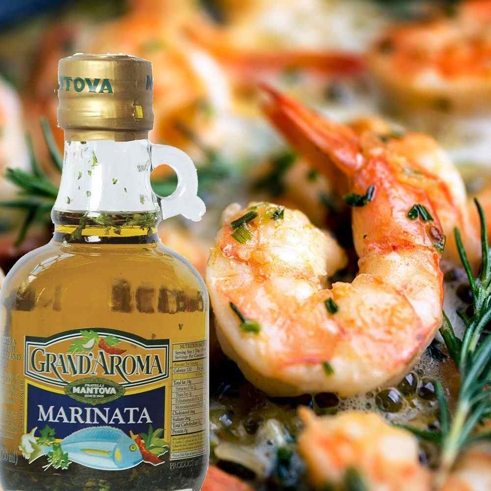 Mantova Grand'Aroma Marinata Extra Virgin Oil, 8.5 oz.