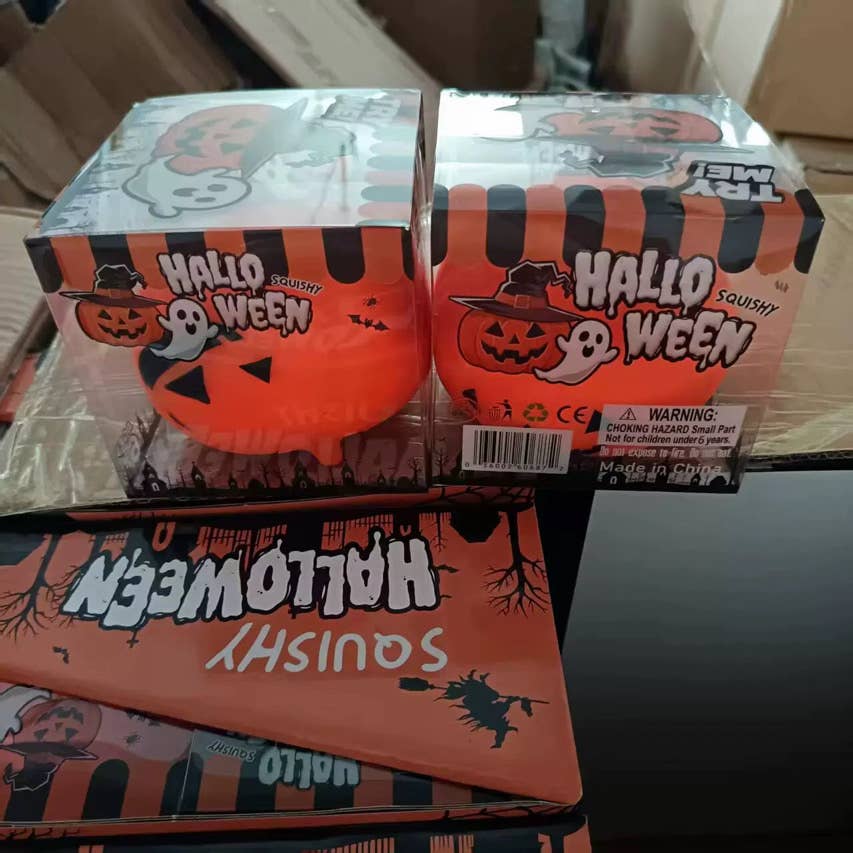 Halloween Jumbo Pumpkin Squishy