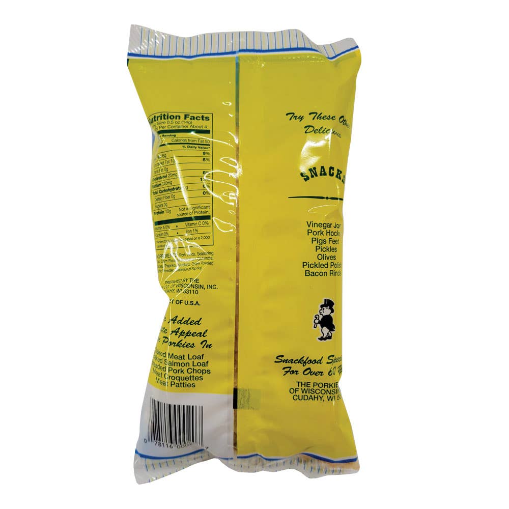 Porkie's Original Flavor Pork Rinds 1.75oz bag