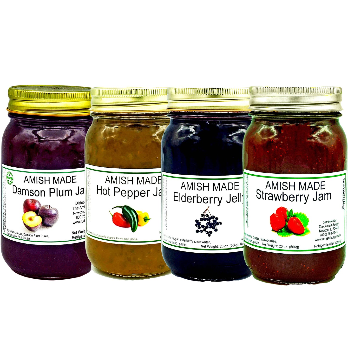 Amish Made 16 oz. Jam & Jelly