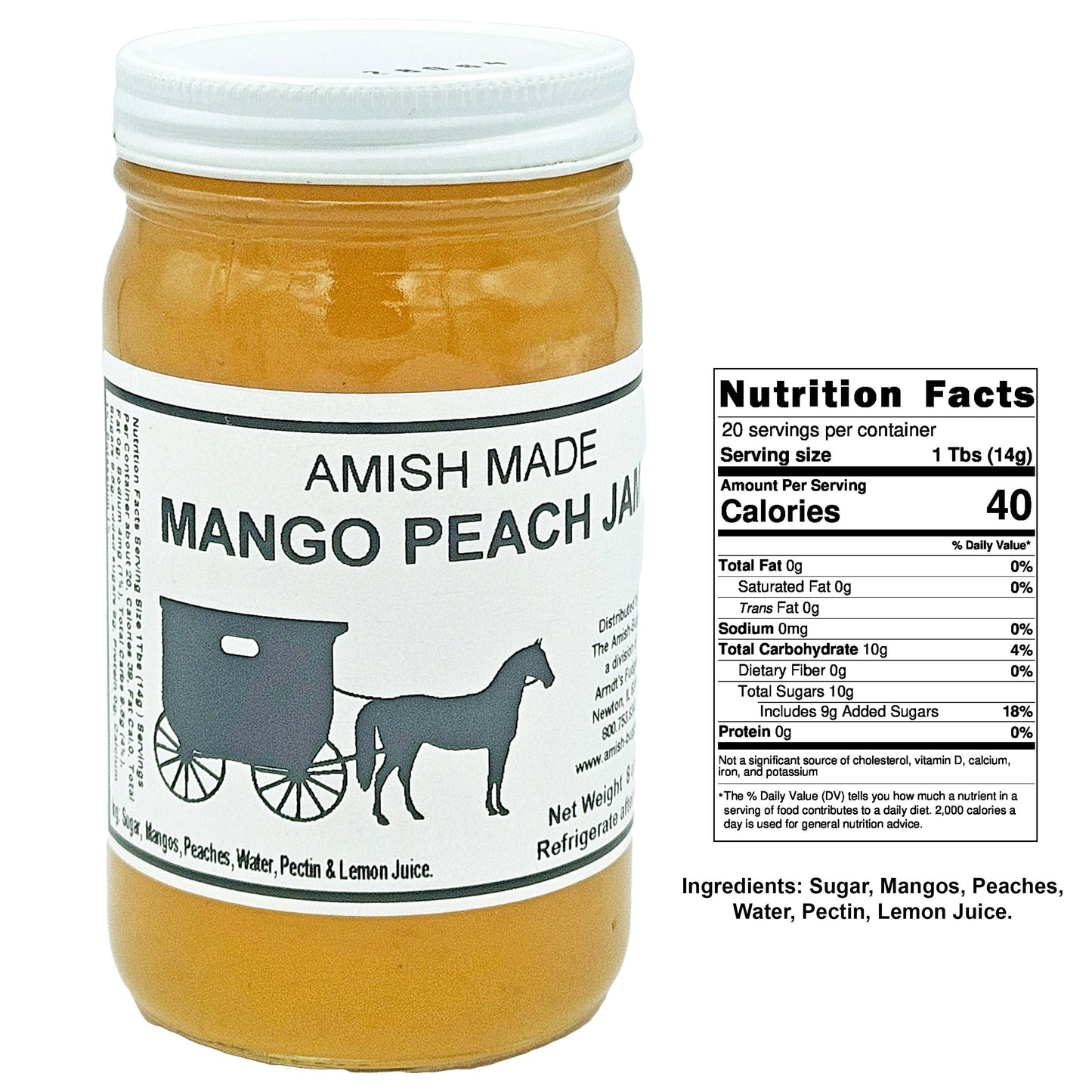Amish made Jam and Jellies - 8 oz.