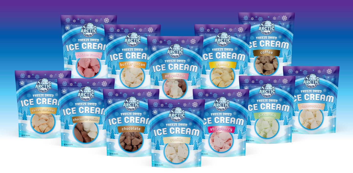 Freeze Dried Ice Cream That Does Not Melt 700