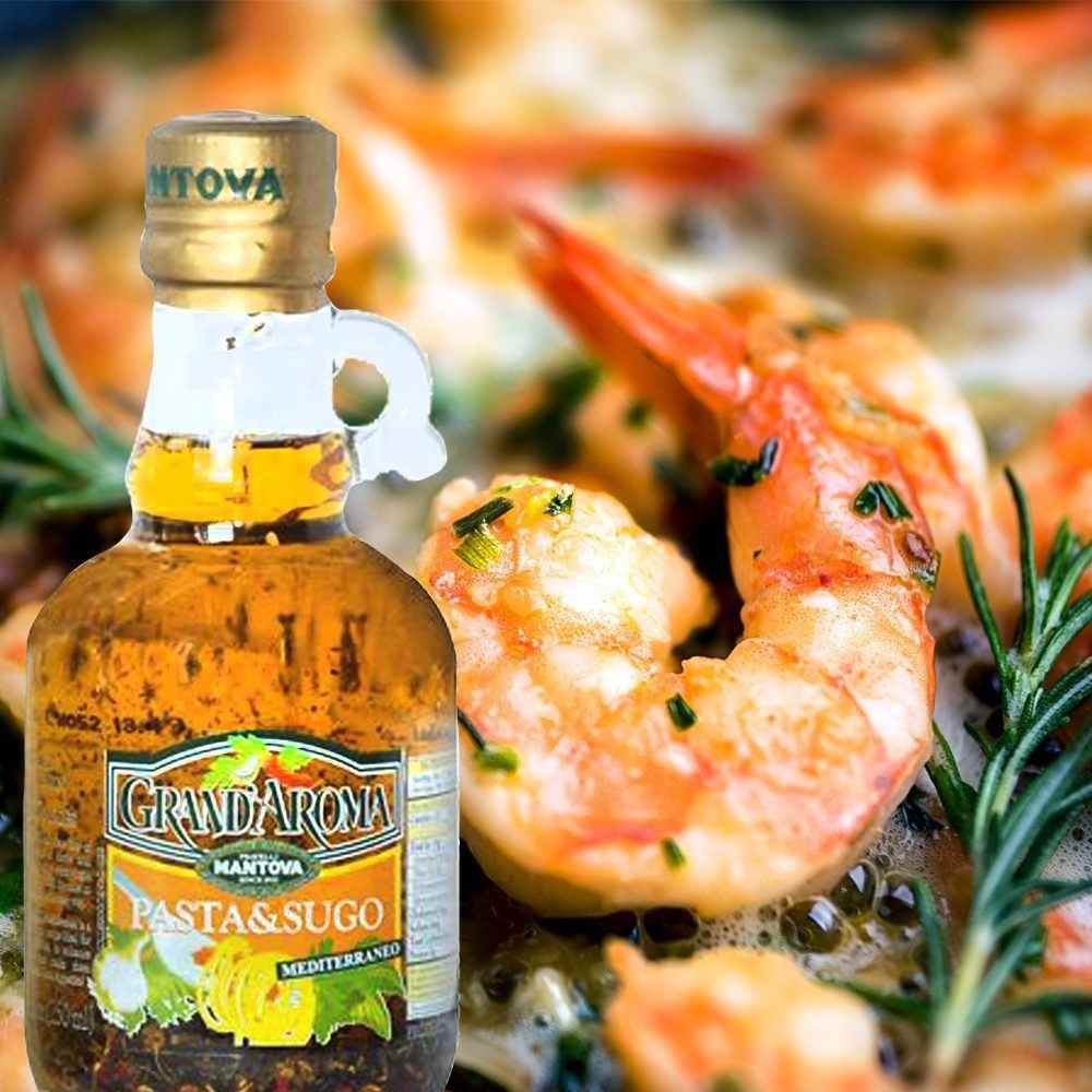 Mantova Grand'Aroma Pasta & Sugo Extra Virgin Olive Oil, 8.5
