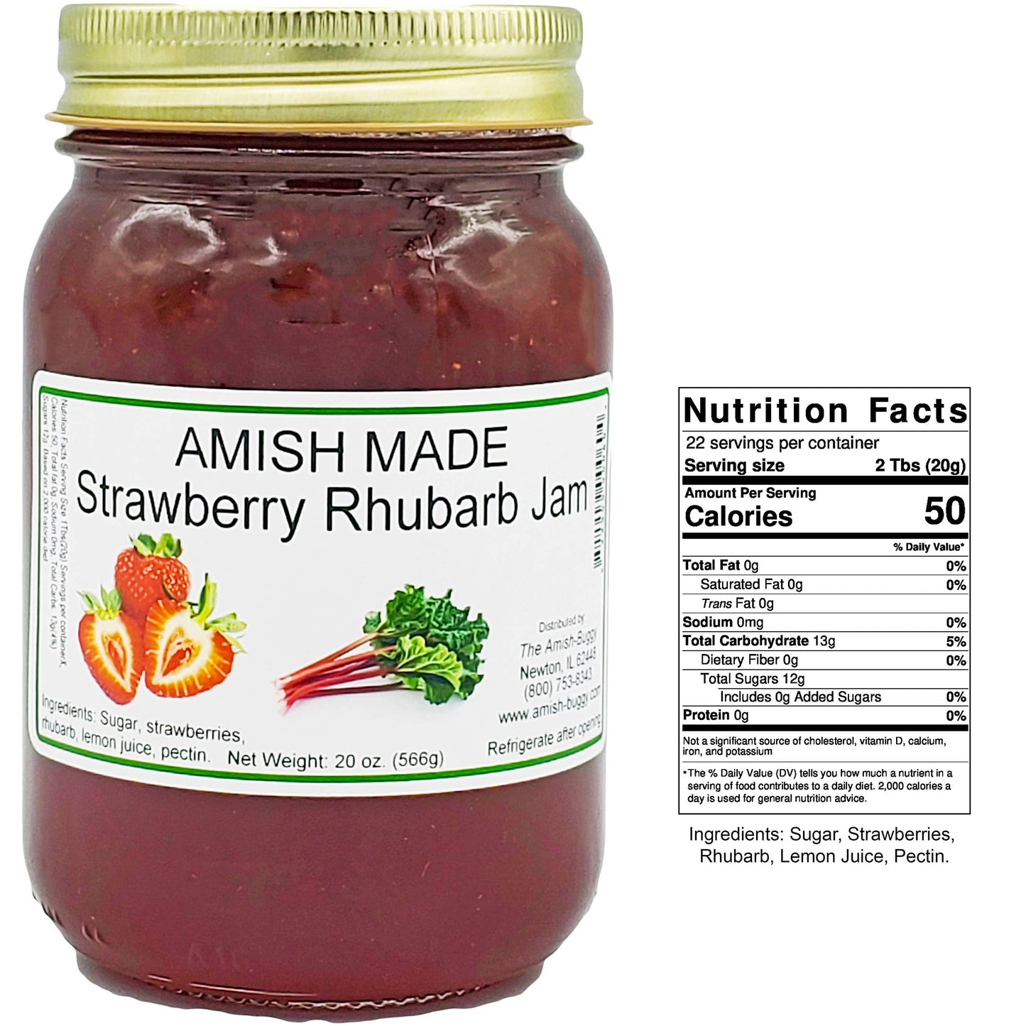 Amish Made 16 oz. Jam & Jelly