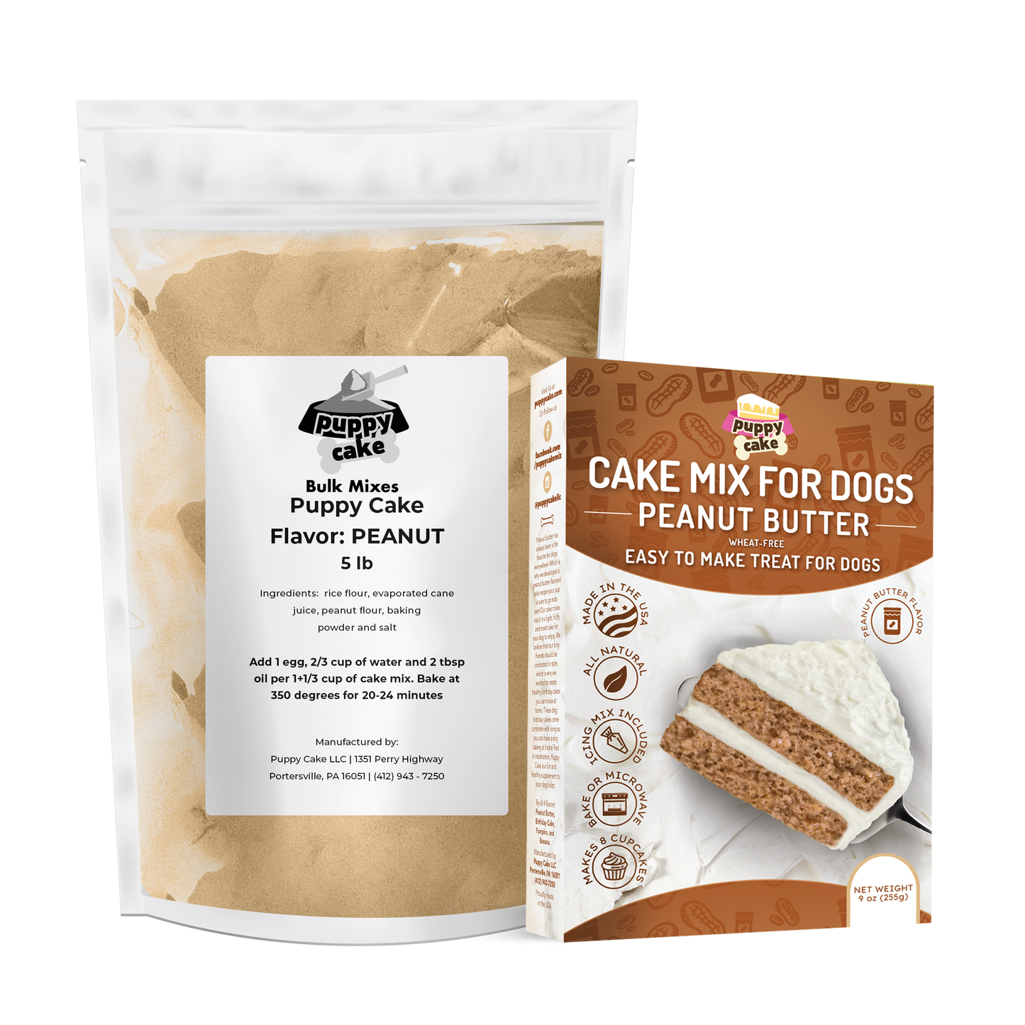 Bulk Puppy Cake - Dog Birthday Cake Mix - 5 lb. Bag