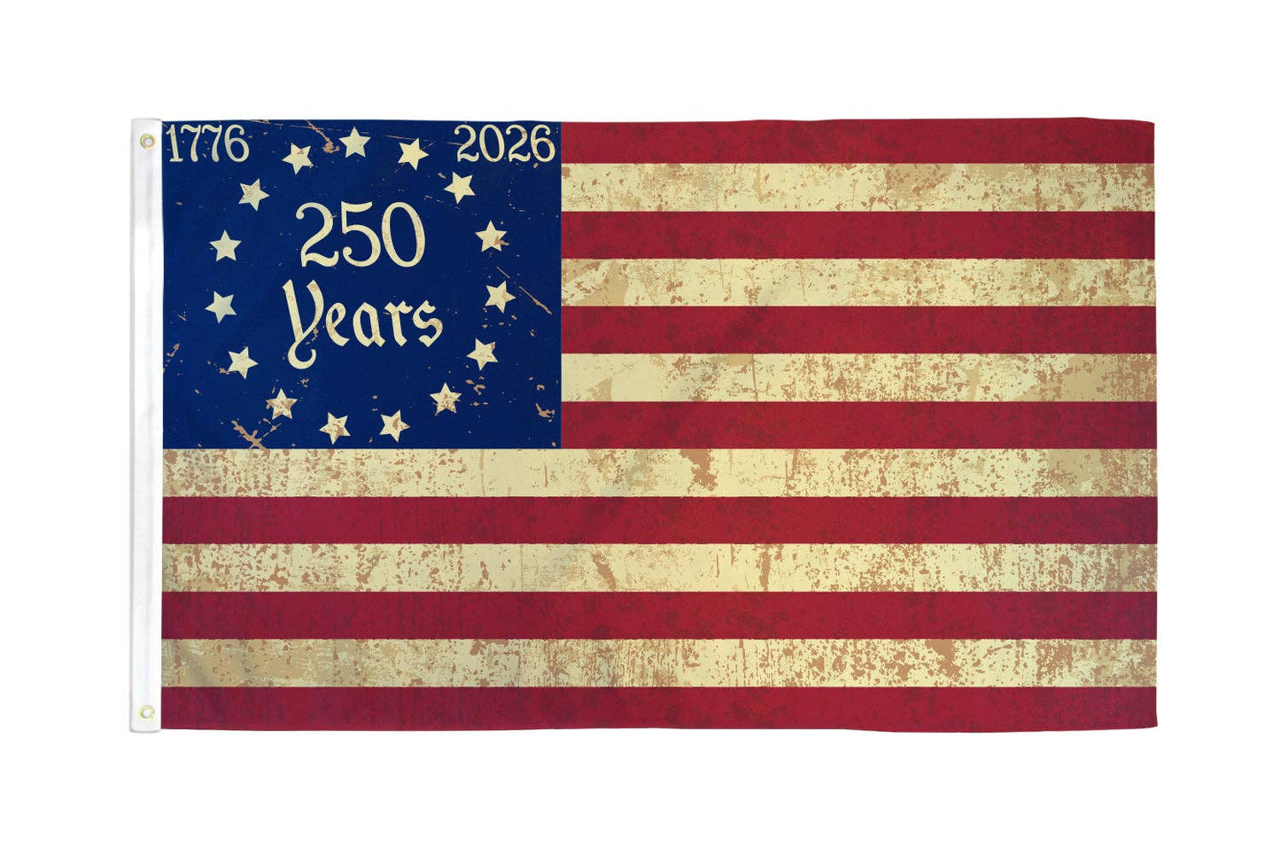250 America Tea Stained 3x5ft Poly