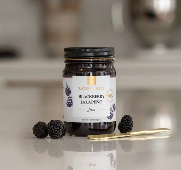 Blackberry Jalapeño Jam - 15 oz.