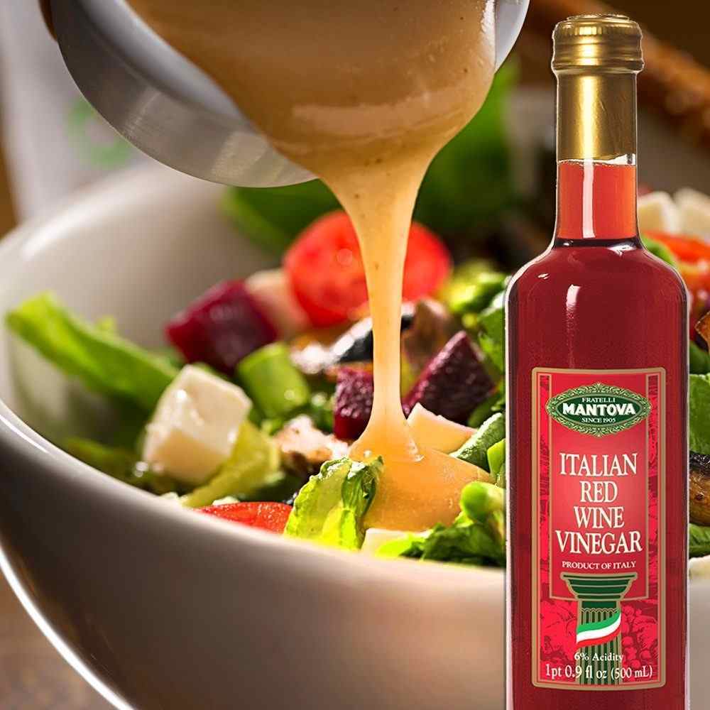 Mantova Italian Red Wine Vinegar, 17 fl. oz.