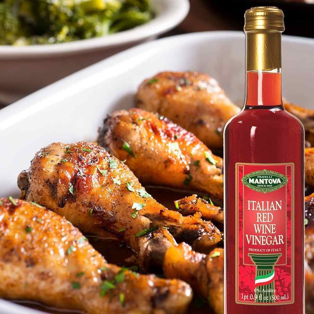 Mantova Italian Red Wine Vinegar, 17 fl. oz.