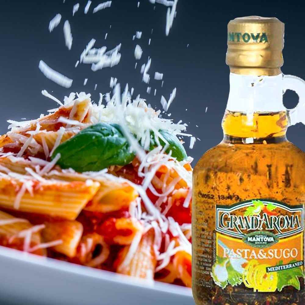 Mantova Grand'Aroma Pasta & Sugo Extra Virgin Olive Oil, 8.5