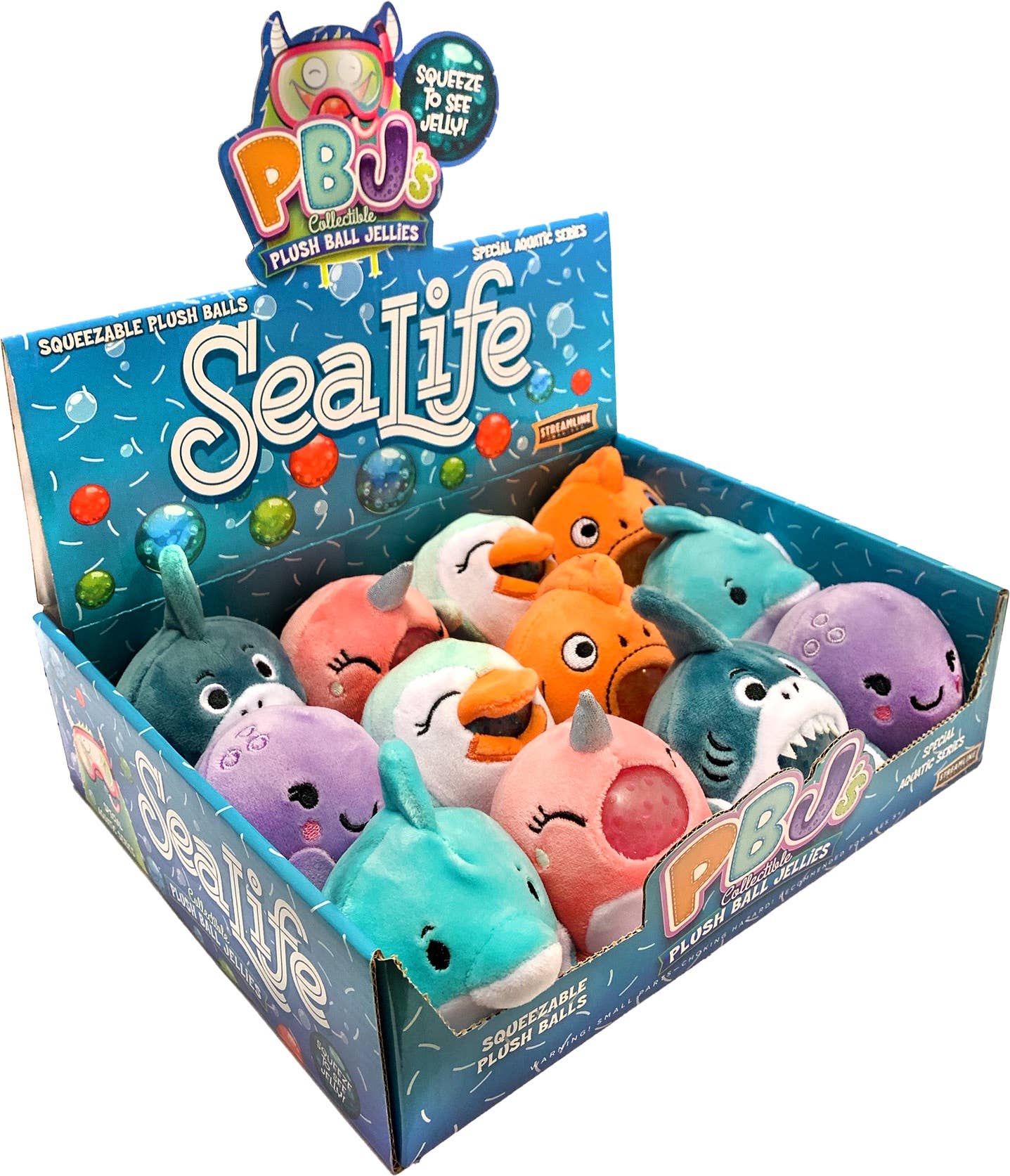 PBJ's Plush Toy - Aquatic Friends735