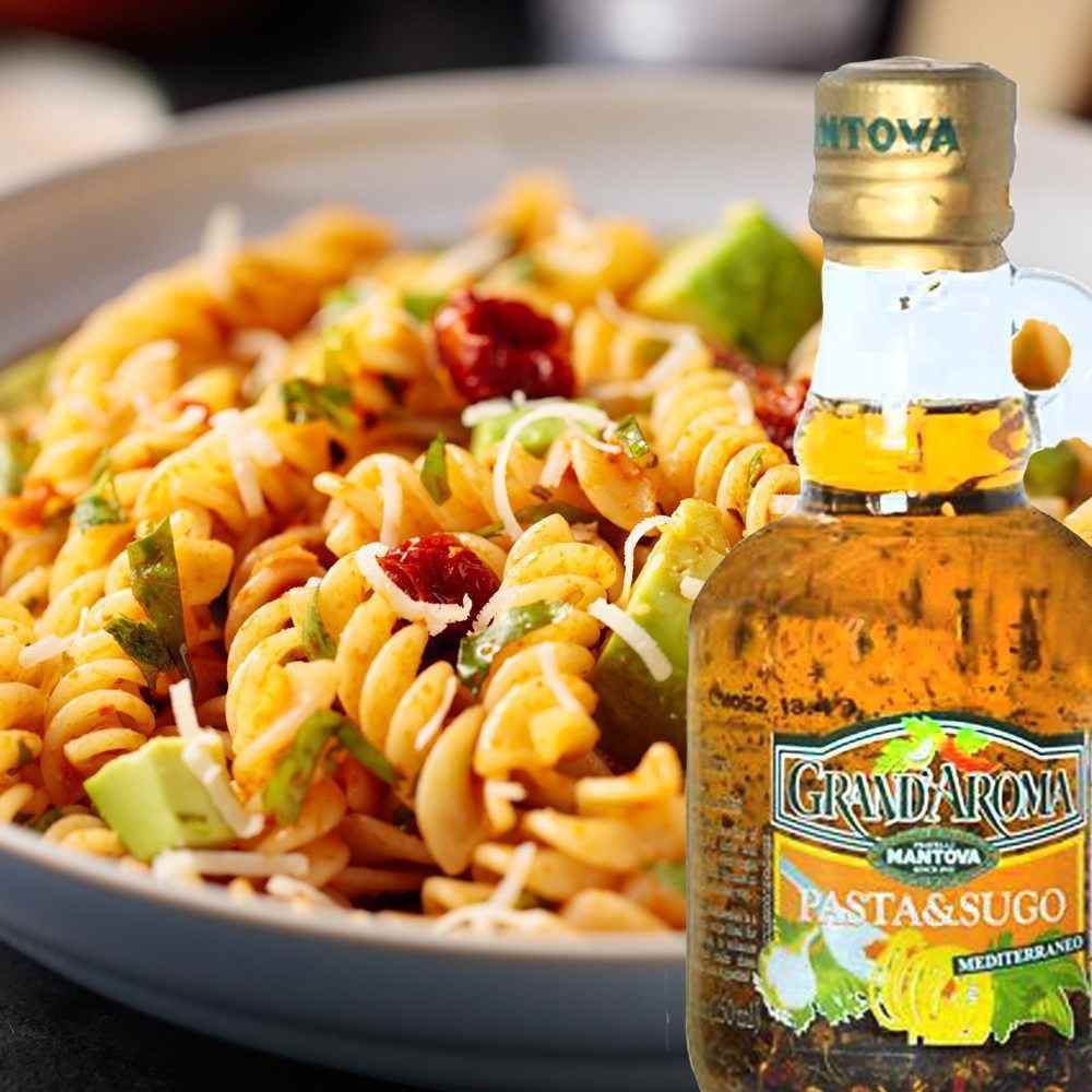 Mantova Grand'Aroma Pasta & Sugo Extra Virgin Olive Oil, 8.5