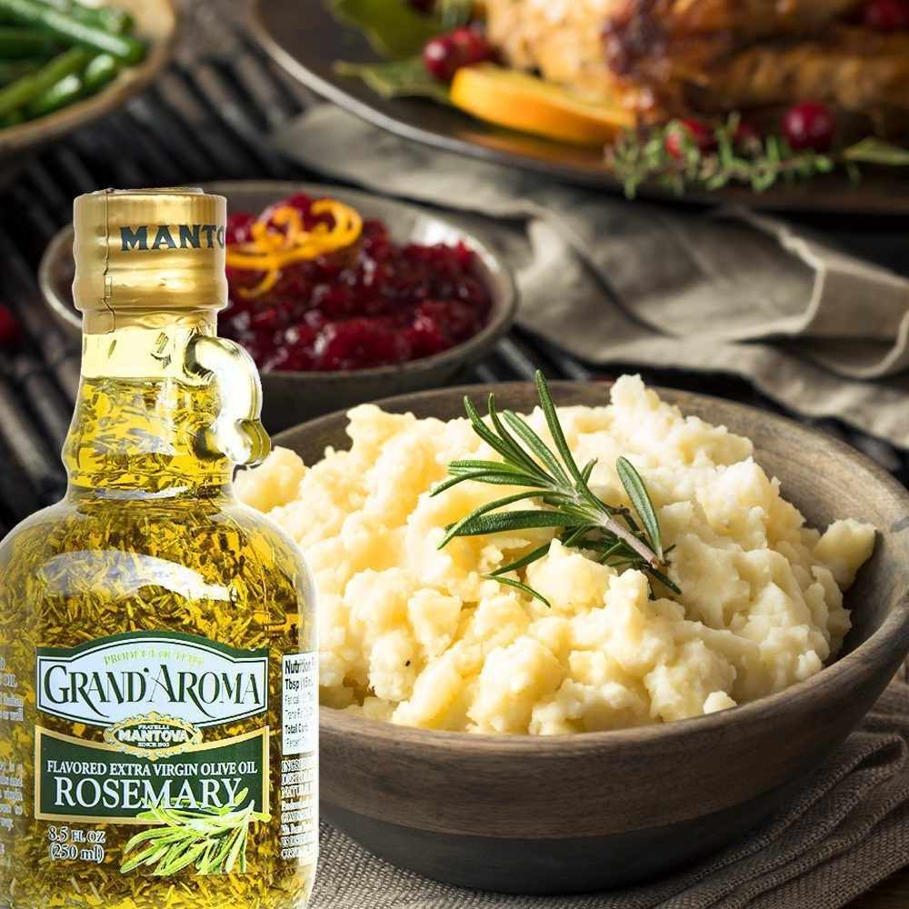 Mantova Grand'Aroma Rosemary Extra Virgin Olive Oil, 8.5 oz.