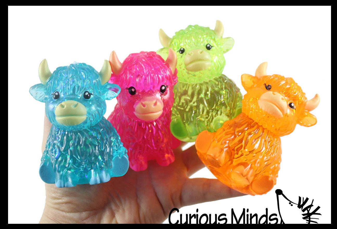 Highland Cow Shaped squishy 735