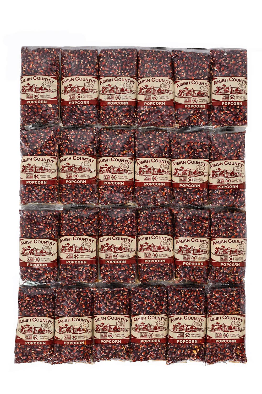 4oz Bag of Red Popcorn