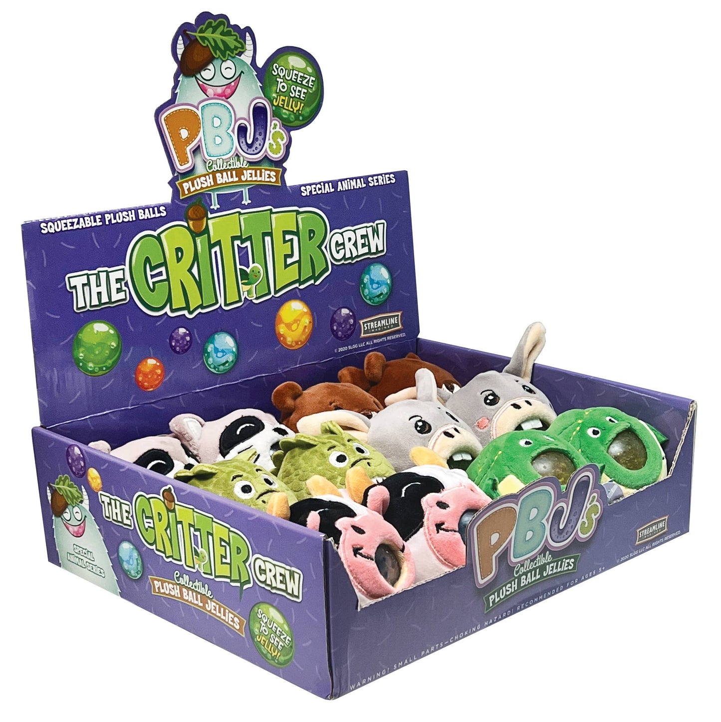 PBJ's Plush Toy - Critter Crew 735