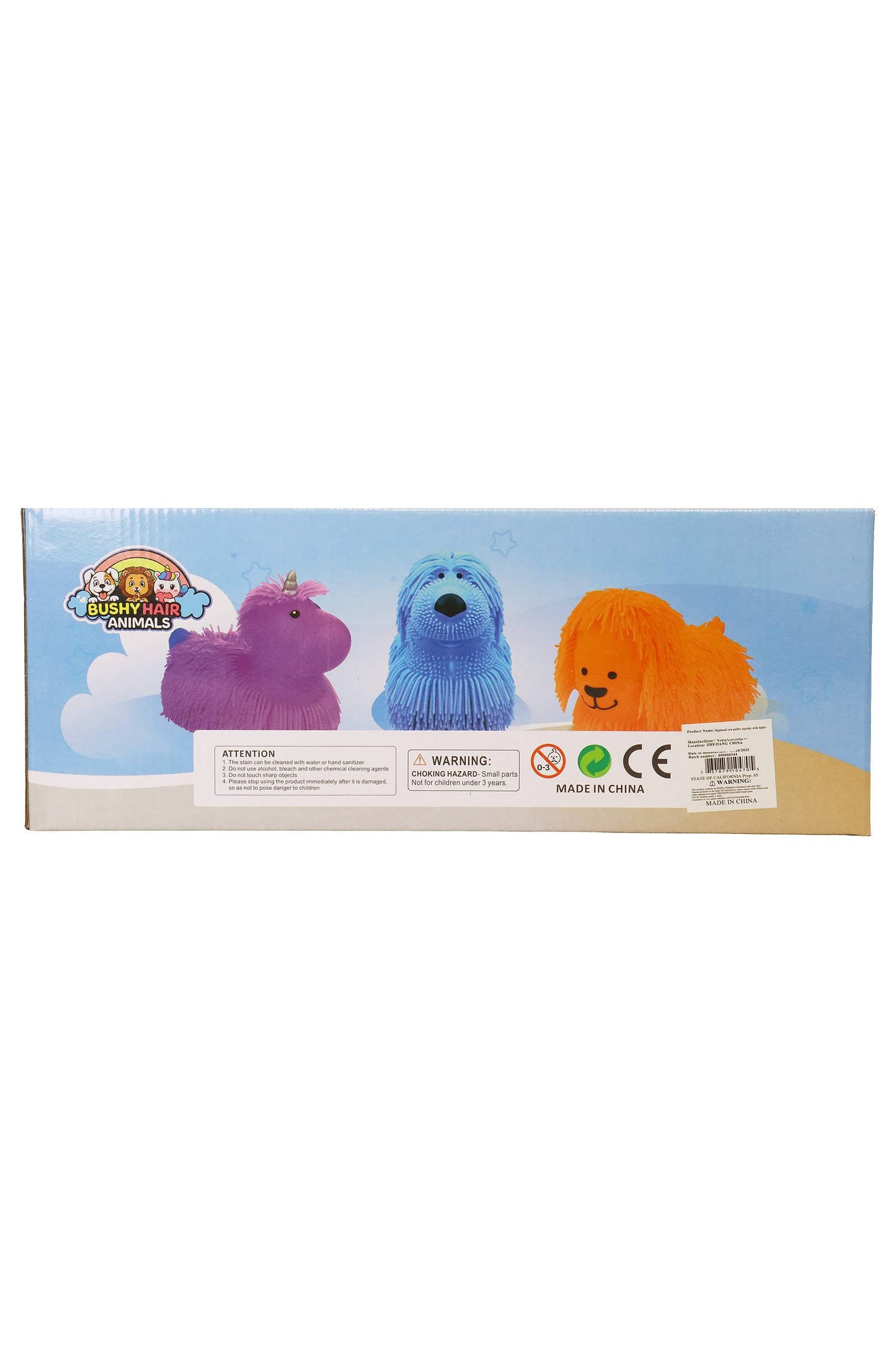 Jumbo Highland Cow Spiky Puffer Squishy - 735