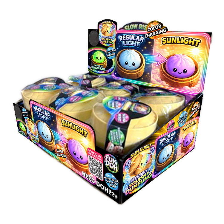 Fun Doh Color Changing Dumpling Squishy Toy - 700