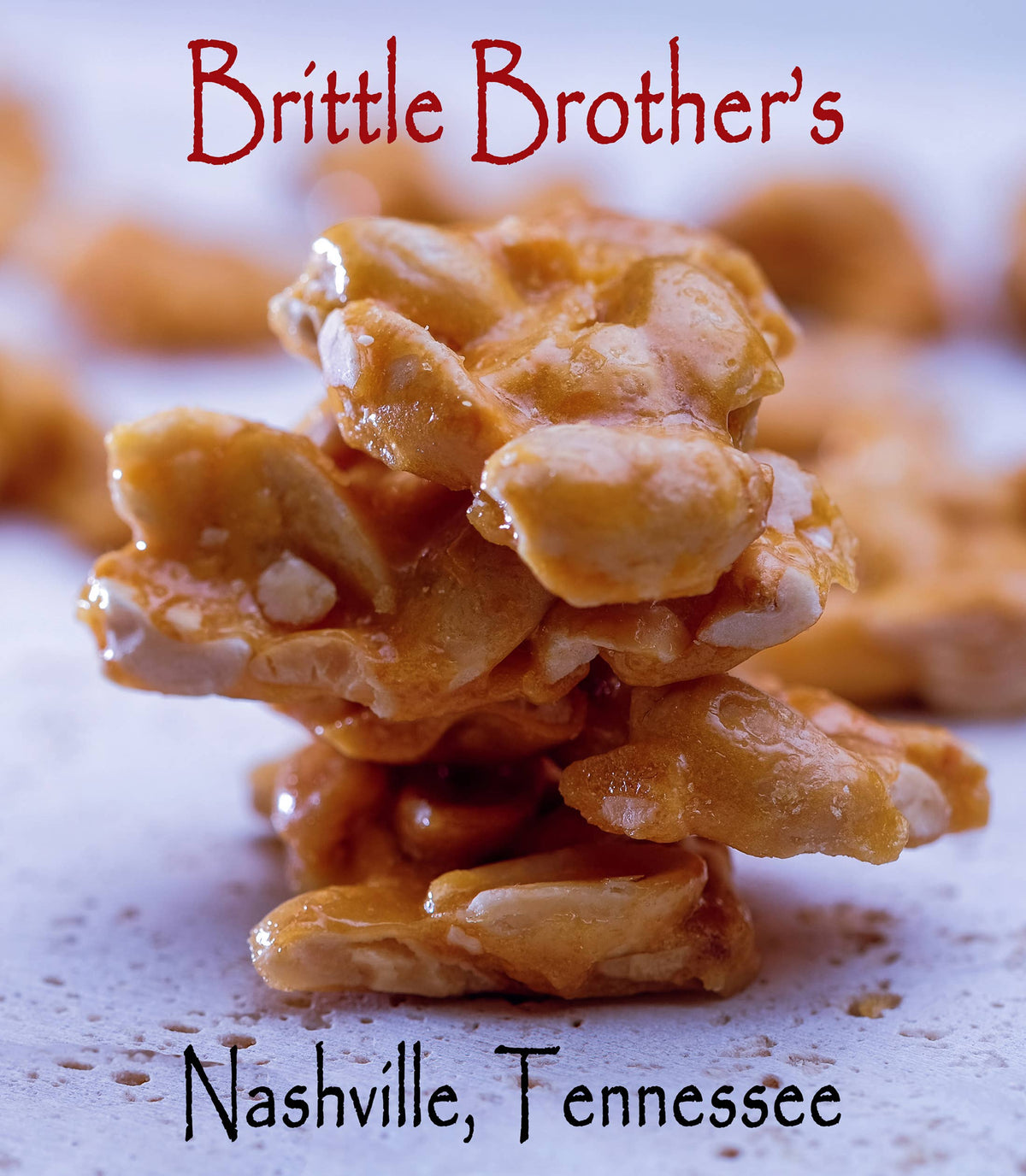 Brittle Brothers Whiskey Flavored Peanut Brittle
