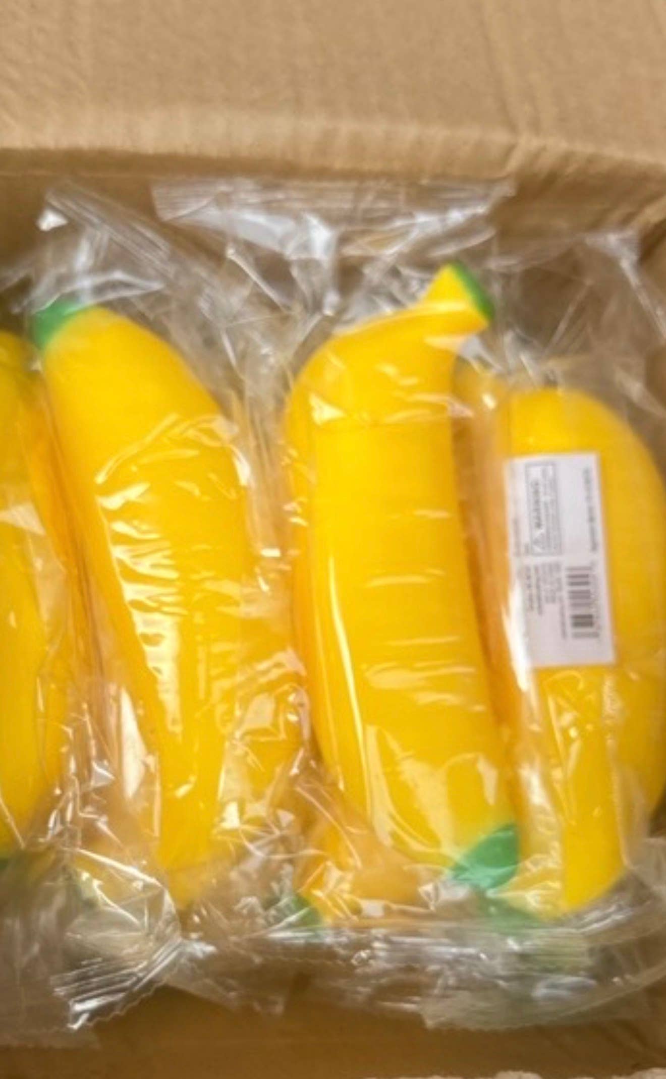 The Viral  Banana Sand Filled Squishy 5 inches 735