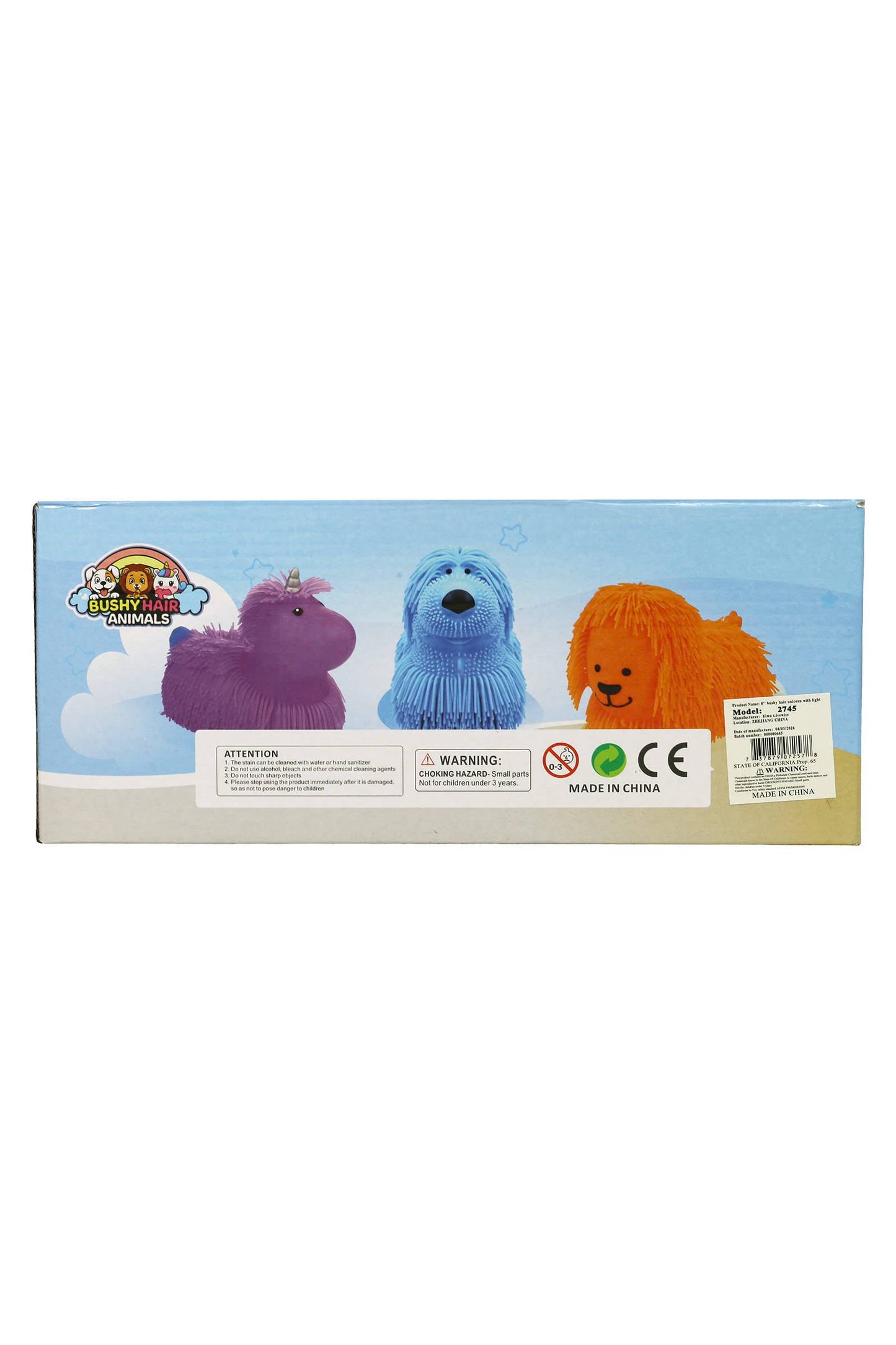 Unicorn Light-Up Spiky Puffer Squishy - 735
