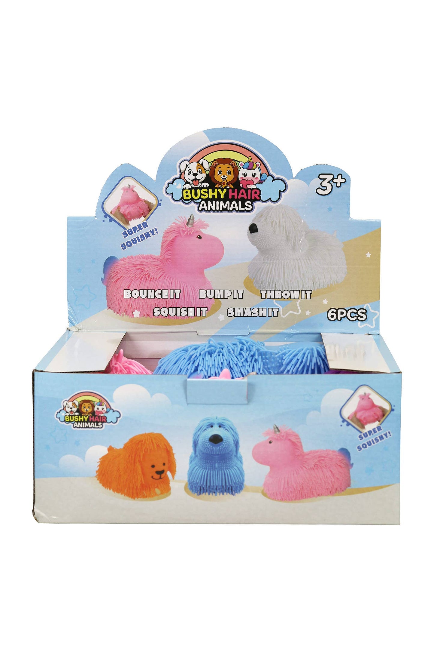 Unicorn Light-Up Spiky Puffer Squishy - 735