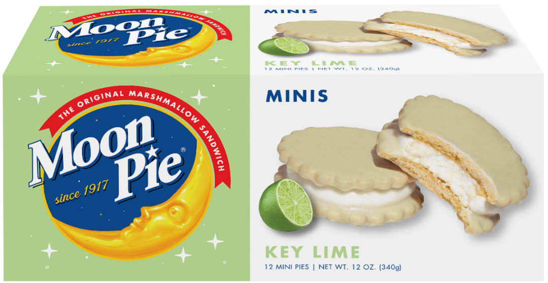 Key Lime Mini moon pies