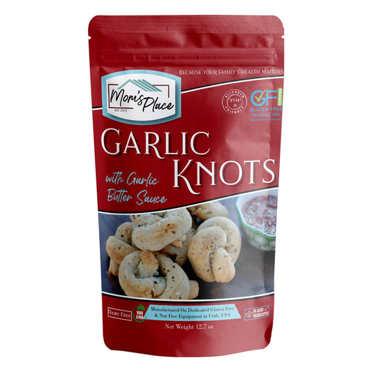 Gluten-Free Garlic Knots Mix with Garlic Butter  700