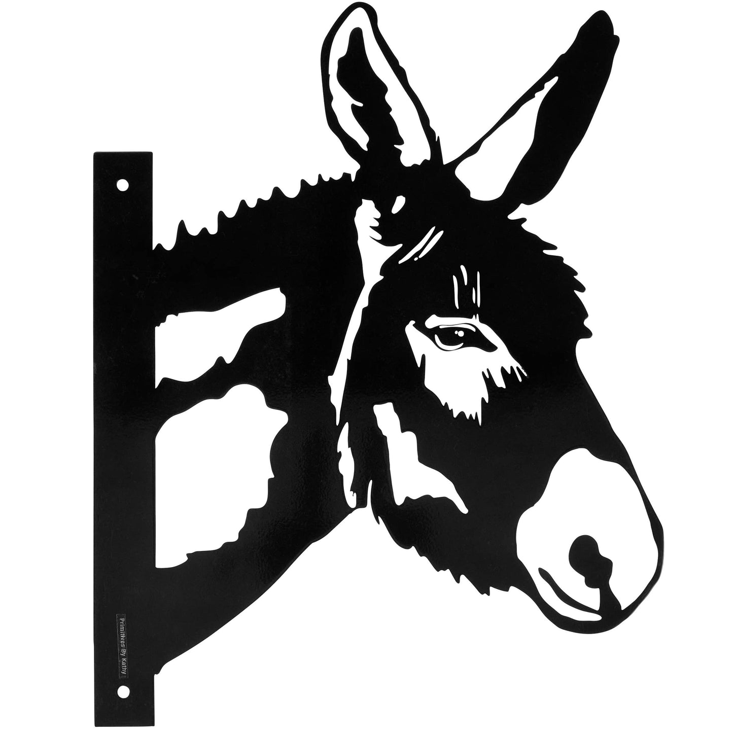 Outdoor Metal Mule Decor