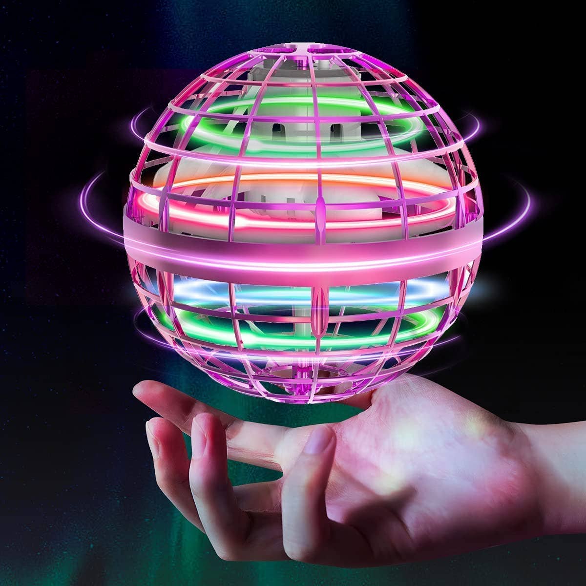 Gabbagoods Flying Ball Toys, Hover Orb, Magic Mini Drone