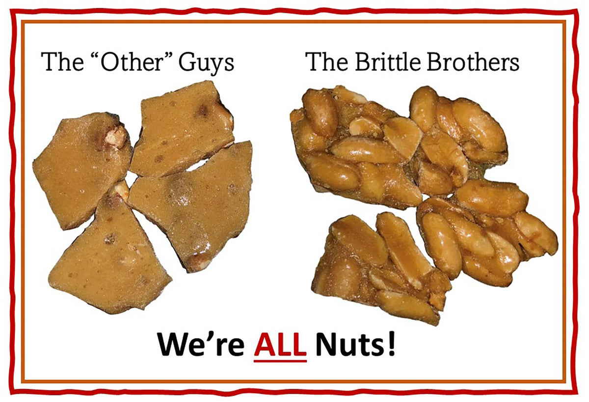 Brittle Brothers Whiskey Flavored Peanut Brittle