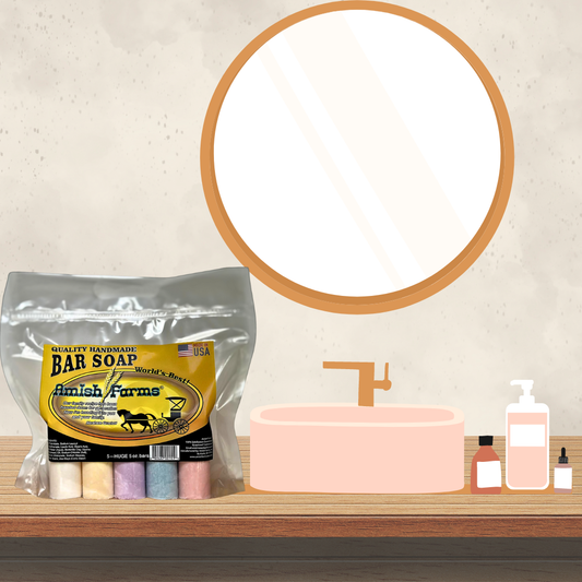 Amish Farms Soap 5-Bar Bag -